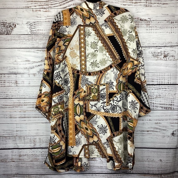 ANTTHONY ORIGINAL PLUS SIZE 2X TOP KIMONO CARDIGAN STYLISH - Picture 9 of 12